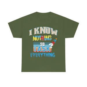 I Know Nothing Shirt Design 1