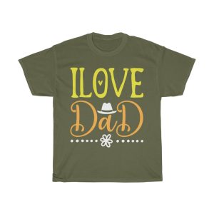 I Love Dad Shirt Design 2