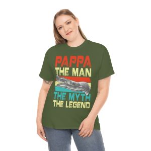 Vintage Papa Man Myth Legend Daddy Father’shirt Shirt