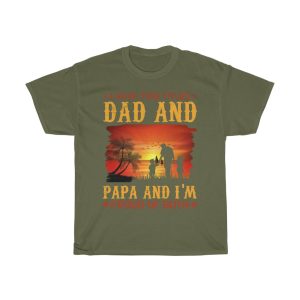 Dad And Papa Proud Of Shirt