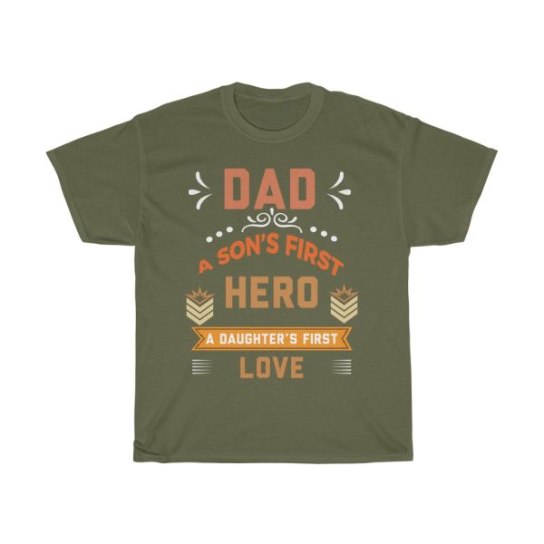 Dad A Sons First Hero Shirt Design 2