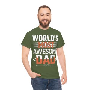 World’s Most Awesome Dad Shirt Design