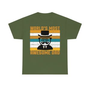 World’s Most Awesome Dad Shirt Design