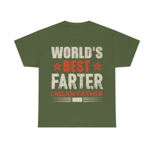 Worlds Best Farter Fathers Day Shirt