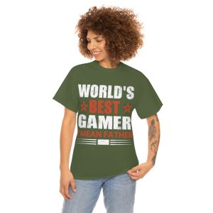 Worlds Best Gamer Fathers Day Shirt