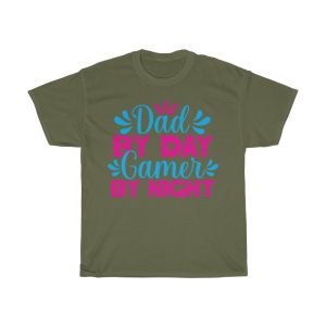 Dad By Day Gamer By Shirt Design 3