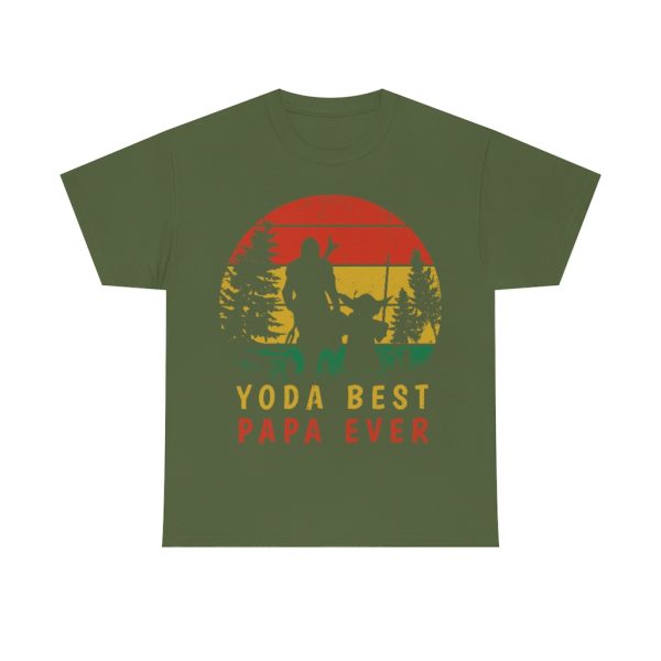 Yoda Best Papa Ever Shirt Design