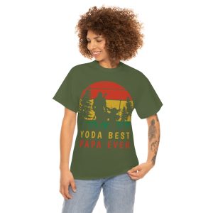 Yoda Best Papa Ever Shirt Design