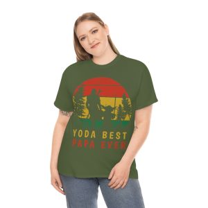 Yoda Best Papa Ever Shirt Design