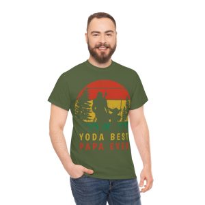 Yoda Best Papa Ever Shirt Design