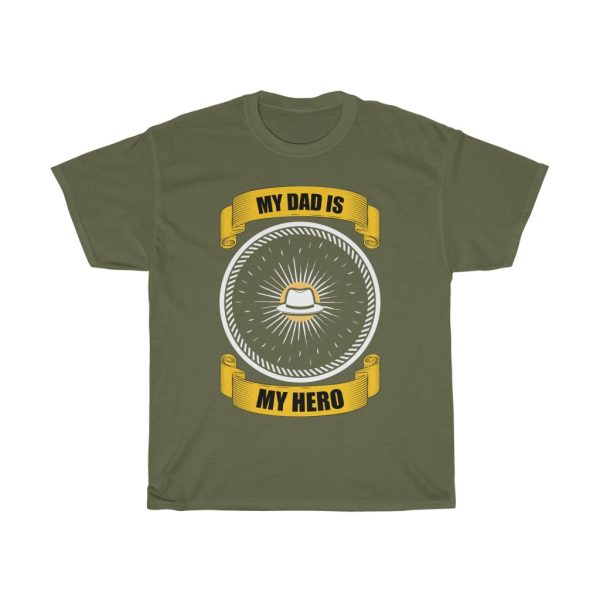 My Dad Is My Hero Shirt Design 2