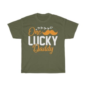 Dad One Lucky Daddy Shirt