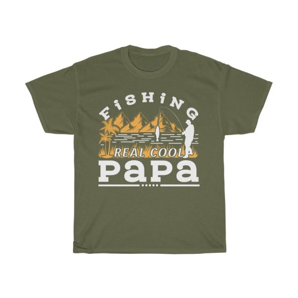 Fishing Real Cool Papa Shirt