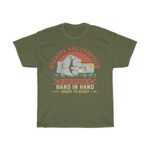 Grandpa And Grandson Side By Shirt