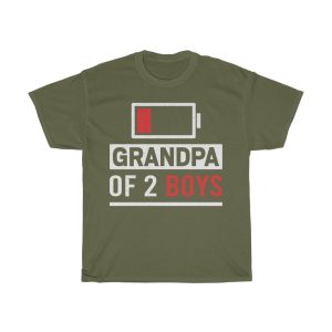 Grandpa Of Boys Father Shirt