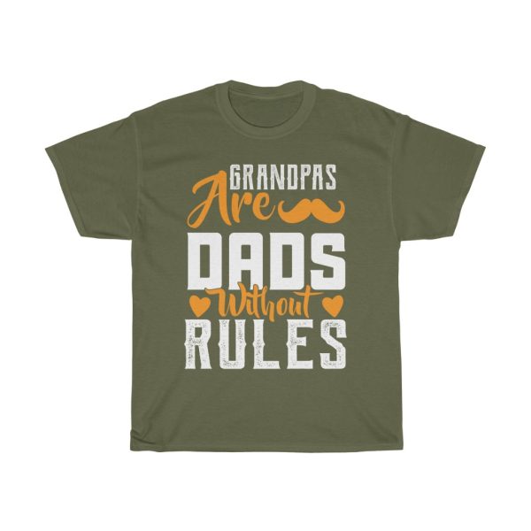 Grandpas Are Dads Without Rules Shirt Design 3